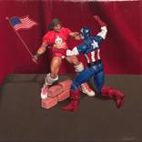 IN AMERICA WE DON'T TAKE SHIT FROM ANYONE by Art Carrillo