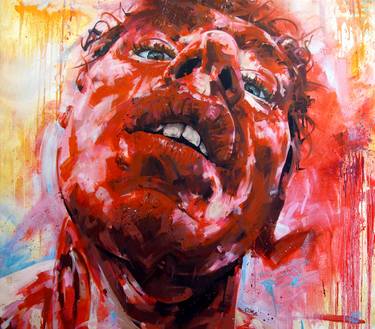 Original Expressionism Political Paintings by Michael Corr