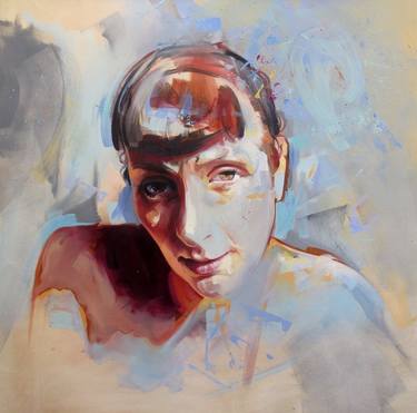 Original Expressionism Portrait Paintings by Michael Corr