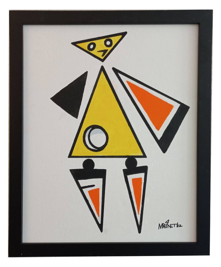 Original Expressionism Science/Technology Painting by Mike Martinet
