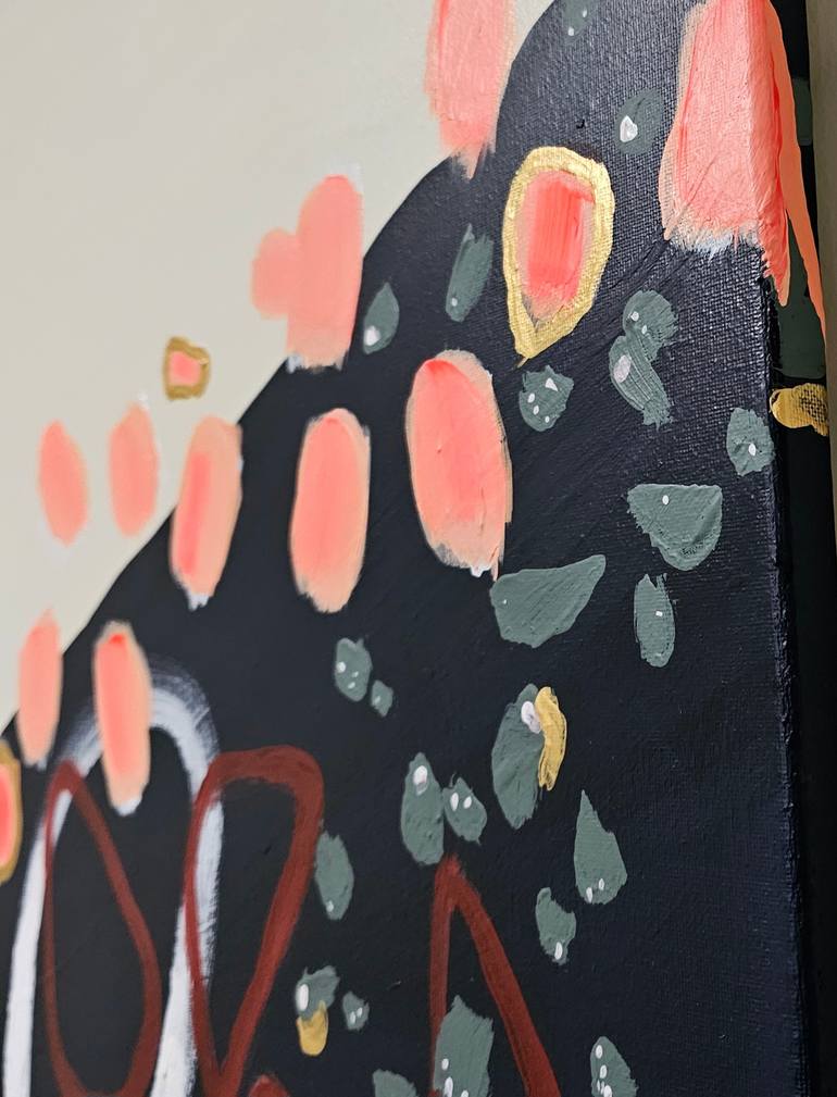 Original Abstract Expressionism Abstract Painting by Meghan Oare