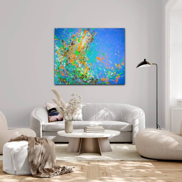 Original Abstract Painting by Meghan Oare