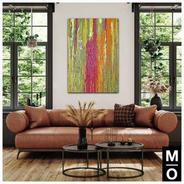 Original Abstract Expressionism Abstract Paintings by Meghan Oare