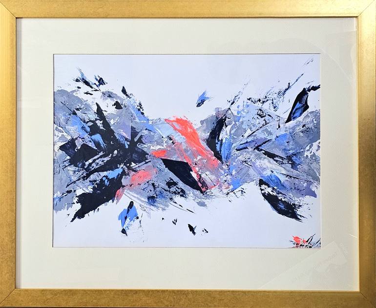 Original Abstract Expressionism Abstract Paintings by Meghan Oare