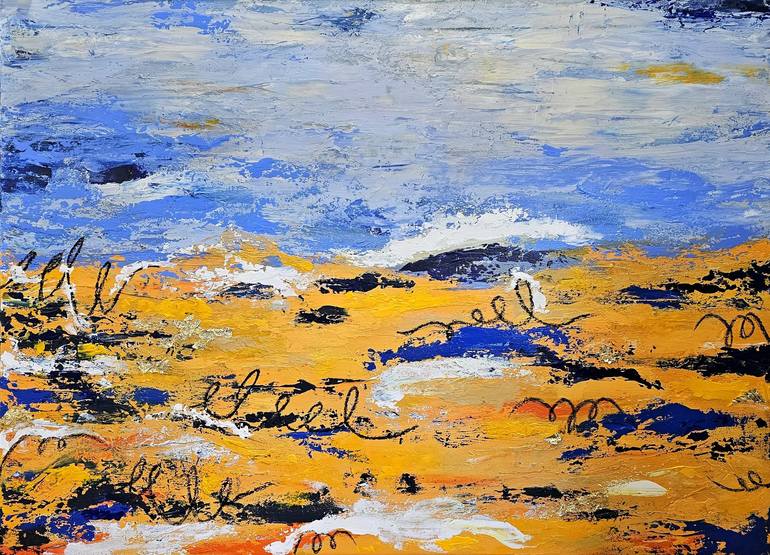 Original Abstract Expressionism Abstract Paintings by Meghan Oare