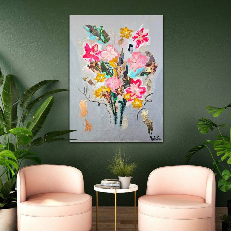 Original Abstract Expressionism Abstract Paintings by Meghan Oare