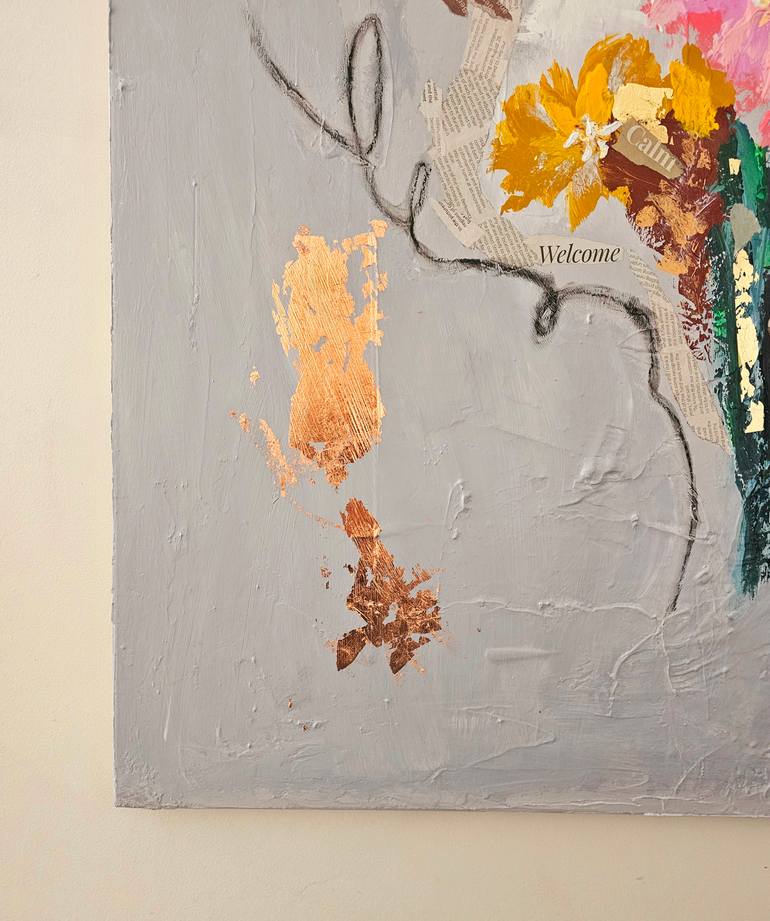 Original Abstract Expressionism Abstract Painting by Meghan Oare