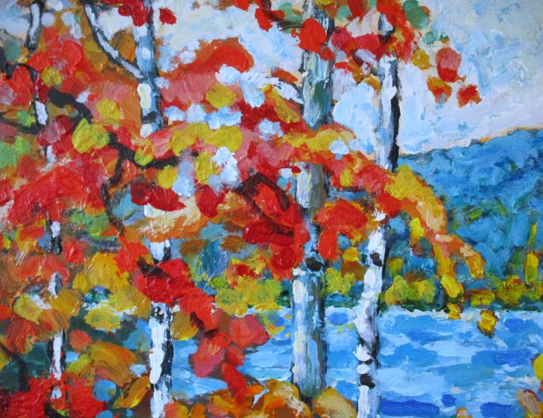 Original Abstract Landscape Painting by Eric Schaap