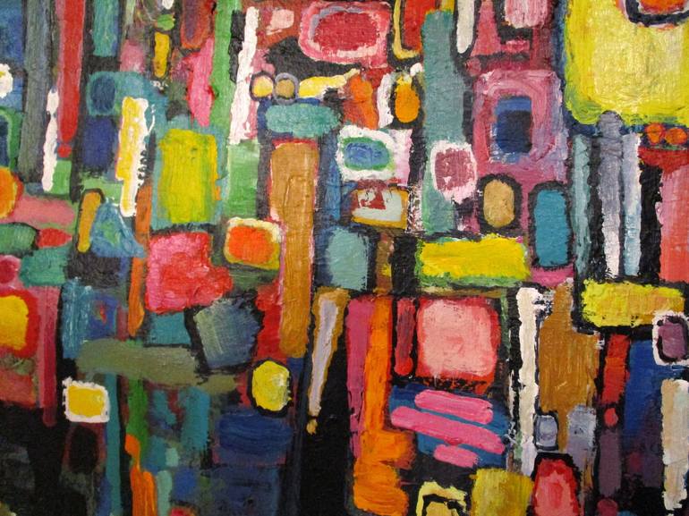 Original Abstract Expressionism Abstract Painting by Eric Schaap