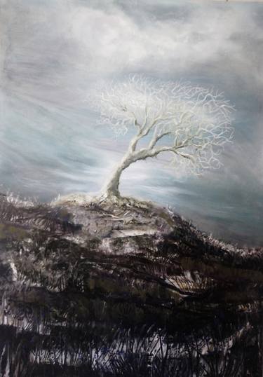 Original Neo impressionism Landscape Painting by Deborah Joyce