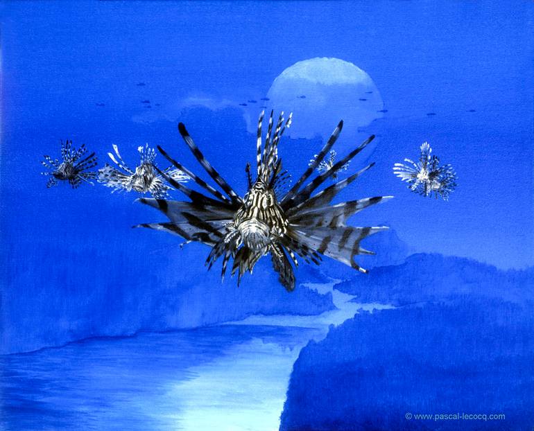 CALYPSO NOW Painting by lecocq pascal Saatchi Art