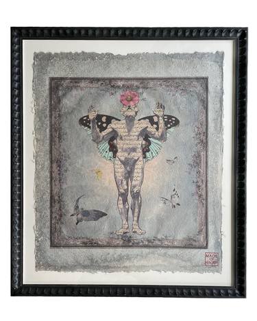 Original Surrealism Fantasy Collage by Made Of Hagop