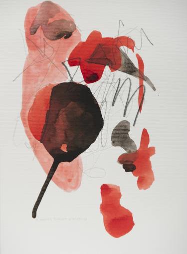 Print of Abstract Expressionism Abstract Drawings by Claudia Perez