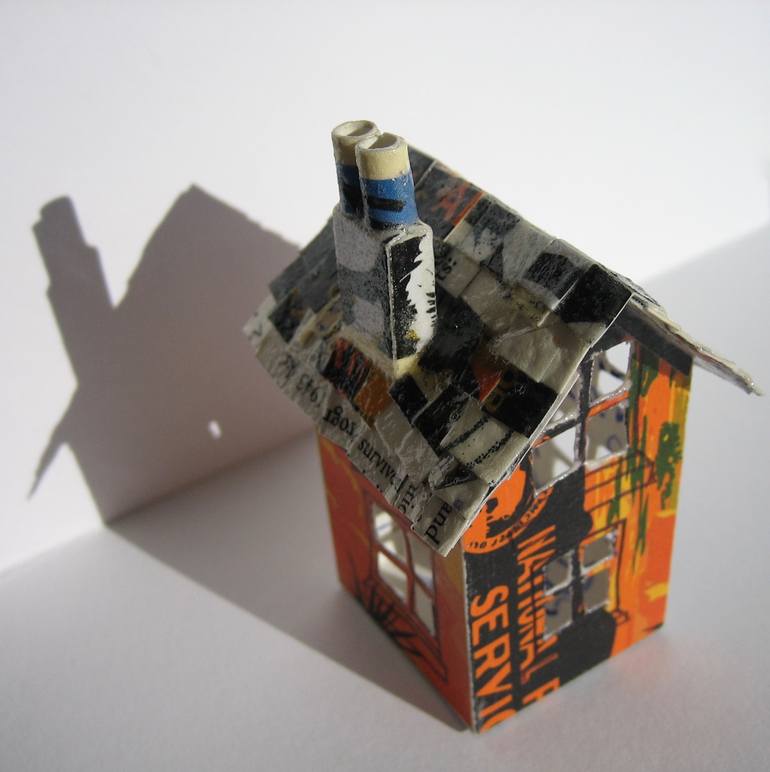 Original Abstract Expressionism Home Sculpture by Emma Clayton