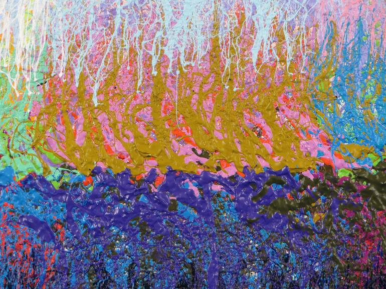 Original Conceptual Abstract Painting by Stephen Mauldin