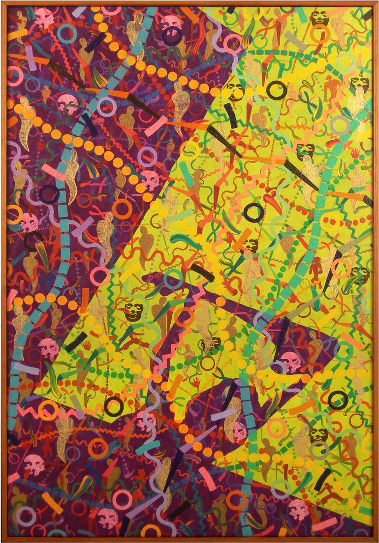 Original Abstract Painting by Stephen Mauldin