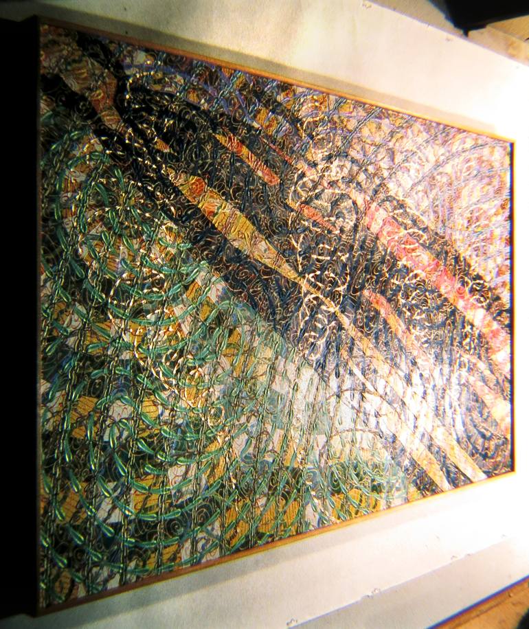Original Conceptual Abstract Painting by Stephen Mauldin