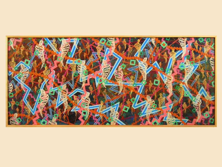Original Conceptual Abstract Painting by Stephen Mauldin