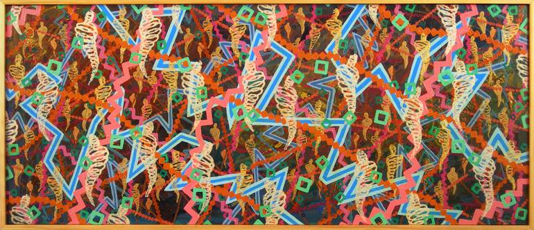 Original Conceptual Abstract Painting by Stephen Mauldin