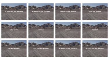 Attest you are human (polyptych - 12) - Limited Edition 3 of 5 thumb