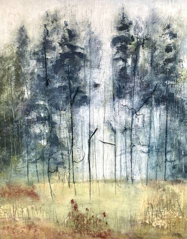 Original Expressionism Nature Paintings by Marika Rosenius