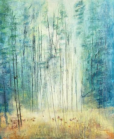 Print of Impressionism Nature Paintings by Marika Rosenius