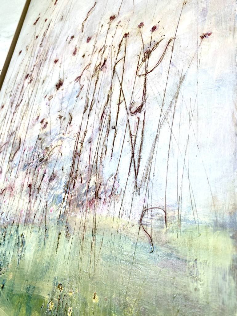 Original Impressionism Nature Painting by Marika Rosenius