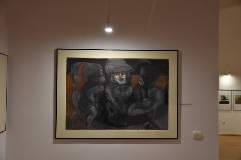 Original Figurative People Mixed Media by Krzysztof Malczewski