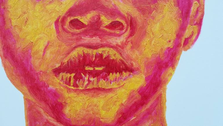 Original Conceptual People Painting by William Mathieu
