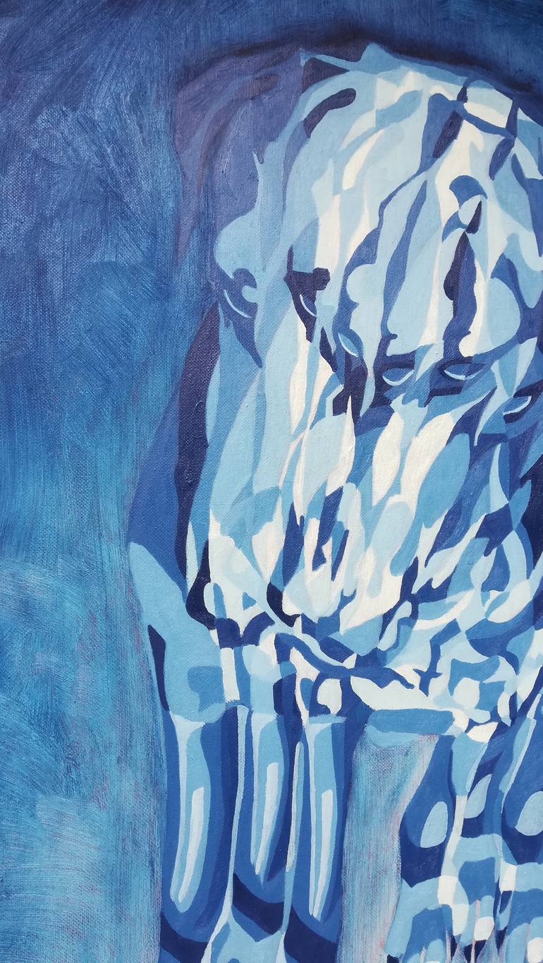 Original Conceptual Animal Painting by William Mathieu