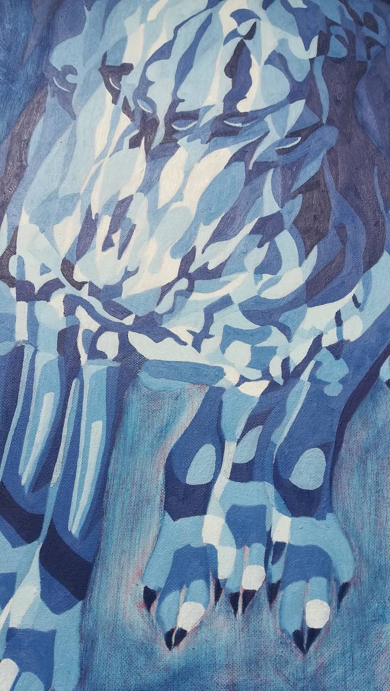 Original Conceptual Animal Painting by William Mathieu