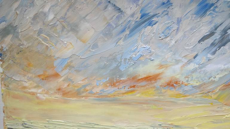 Original Abstract Landscape Painting by Catherine Perreira