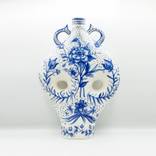Stylish Hand Painted Ceramic Vase Flower -1 by Ashim Halder Sagor