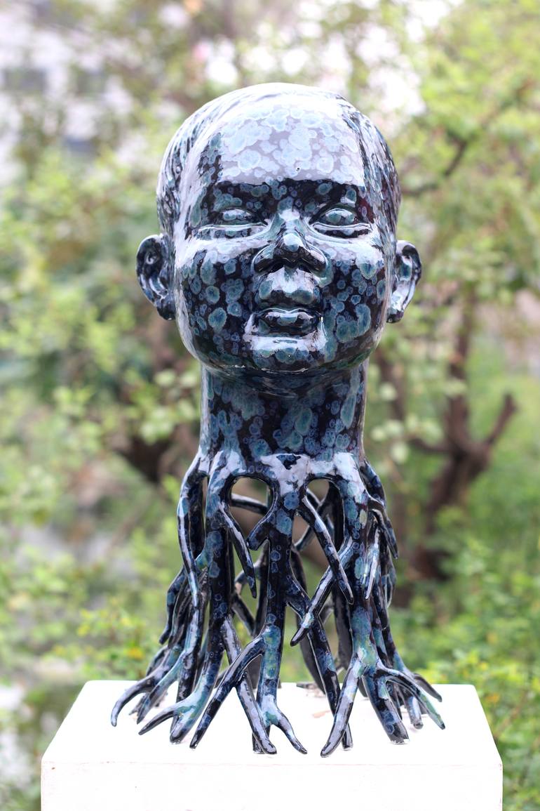 Original Portrait Sculpture by Ashim Halder Sagor
