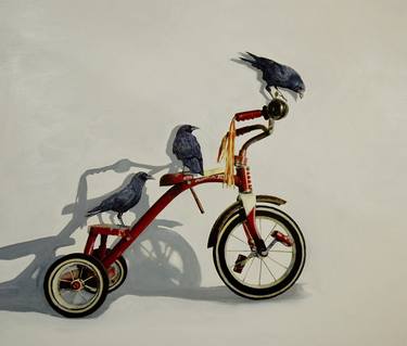 Print of Photorealism Bicycle Photography by Brian Barrer