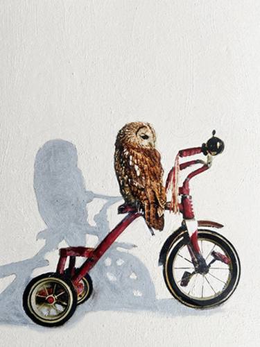 Hitching A Ride 2020 Brown Owl - Limited Edition of 5 thumb