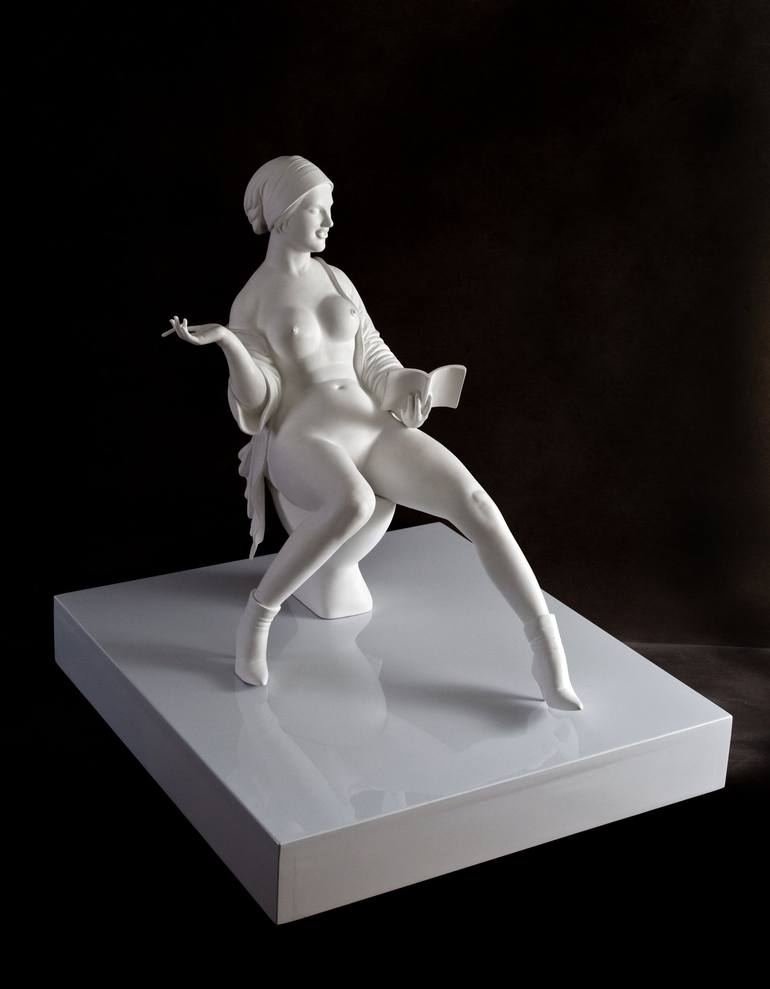 Original People Sculpture by Kordelya ZhanSui Chi