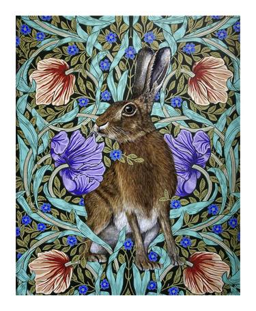 Saatchi Art Artist Hisham Echafaki; Printmaking, “A hare's Breath (Limited Edition)” #art