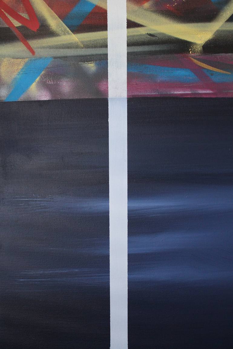 Original Abstract Expressionism Abstract Painting by Rob Meehan