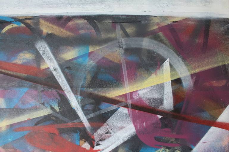 Original Abstract Expressionism Abstract Painting by Rob Meehan