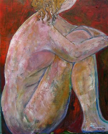 Print of Realism Nude Paintings by Norma Galley
