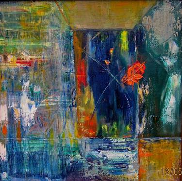 Original Abstract Expressionism Abstract Paintings by Norma Galley