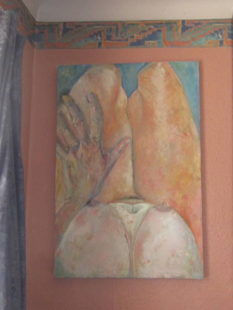 Original Figurative Nude Painting by Norma Galley