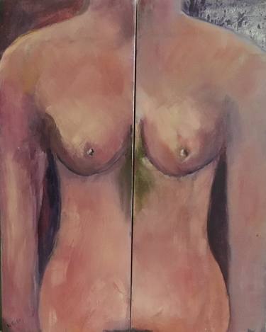 Print of Figurative Nude Paintings by Norma Galley