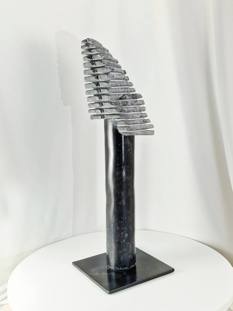 Original Abstract Sculpture by Hanno Metzler