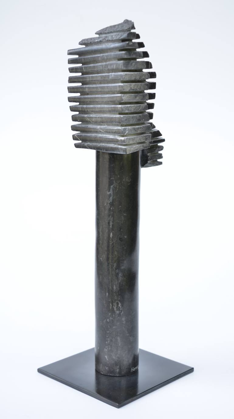 Original Abstract Sculpture by Hanno Metzler