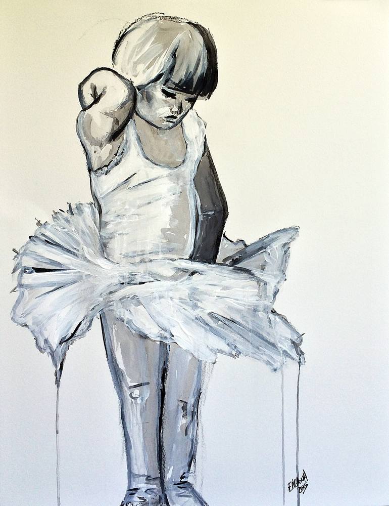 Lulu 15 Drawing By Sandra Encaoua Saatchi Art