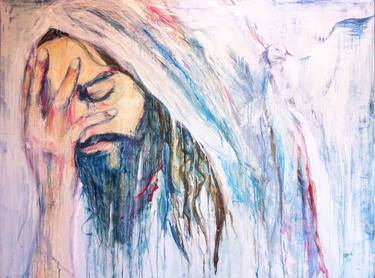 Original Expressionism Religious Paintings by Sandra ENCAOUA