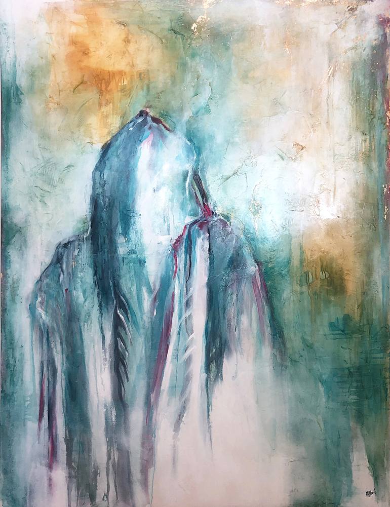Original Abstract Expressionism Religion Paintings by Sandra Encaoua