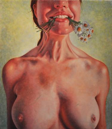 Original Figurative Nude Paintings by julian day